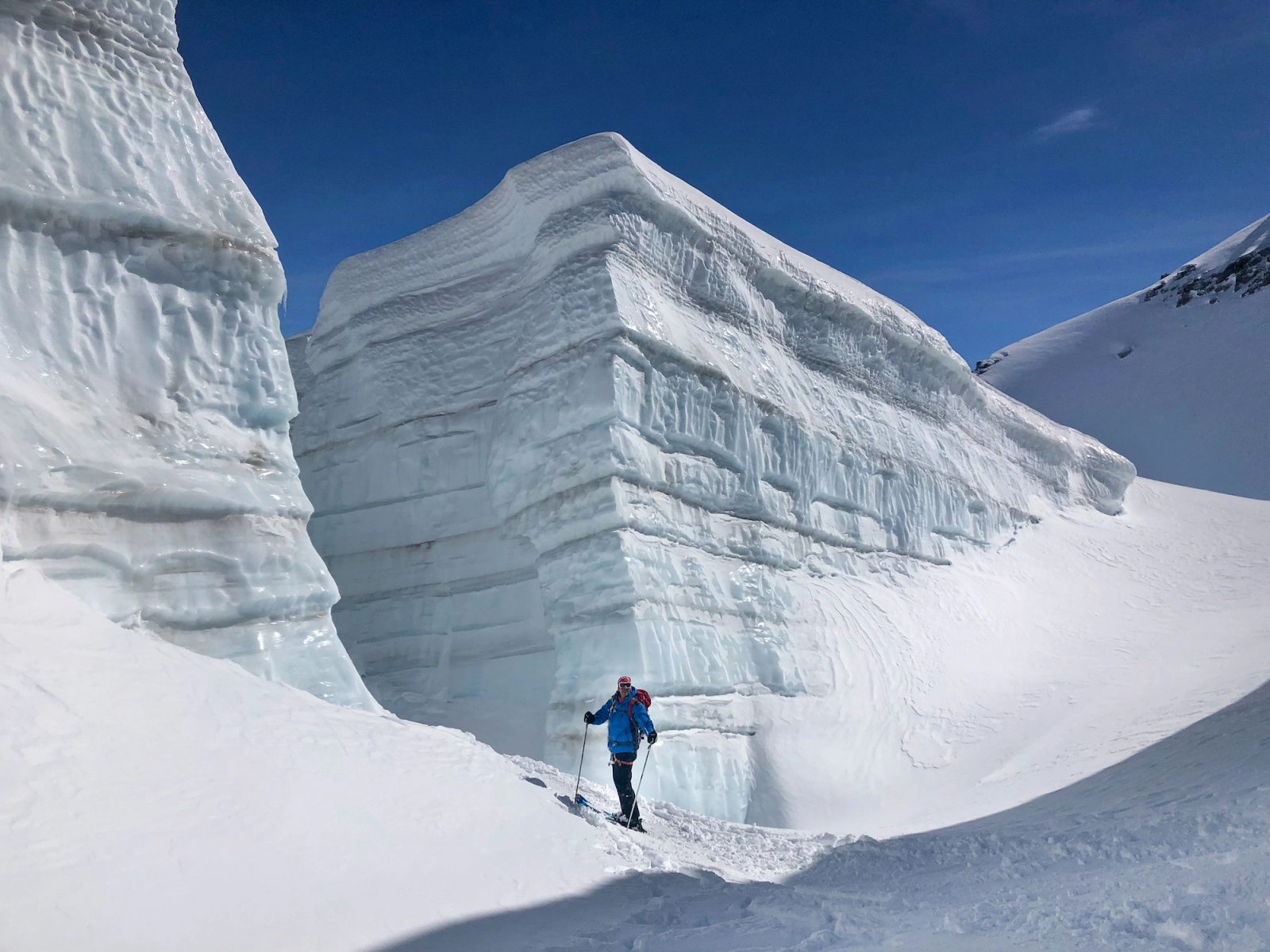 vallée blanche sérac