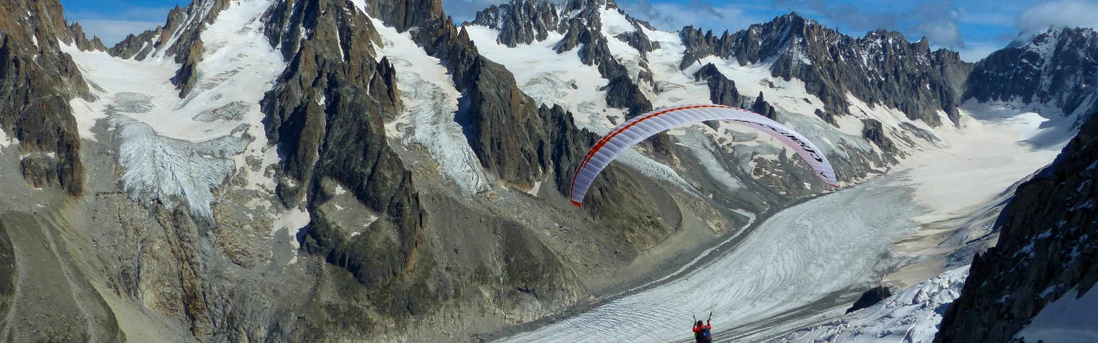 parapente Grands Montets