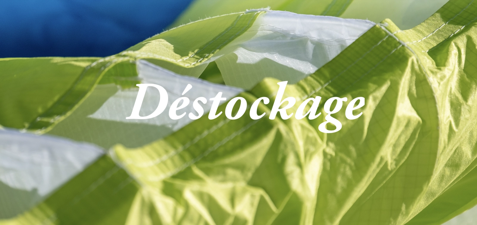 promotion parapente déstockage