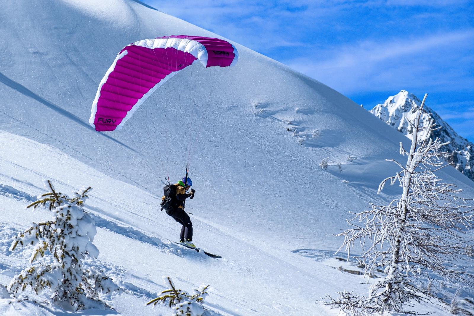 speed riding chamonix