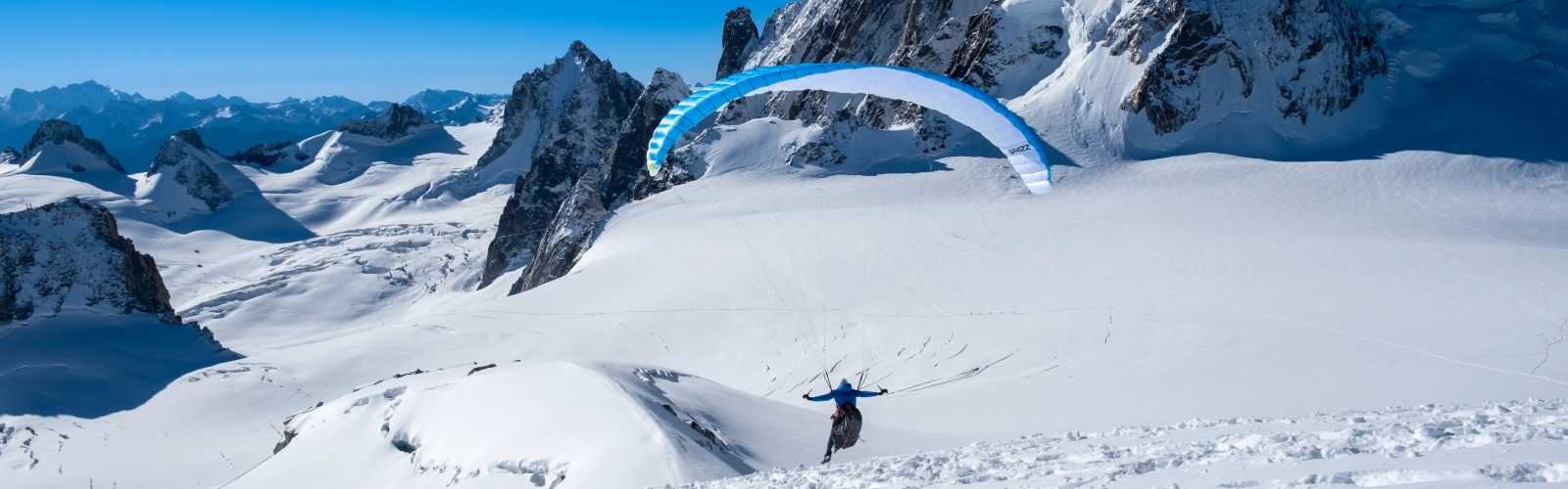 haute montagne chamonix parapente